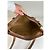 Céline Tote Vintage Celine in Tela e Pelle Beige Brown Gold - vista 3