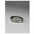 Vintage Courreges Armbanduhr aus Edelstahl mit Logo, Silber - Ansicht 4
