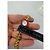 Vintage Courreges Armbanduhr Kette Red Gold Rot - Ansicht 7