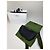 Vintage Miu Miu Mesh Nylon Schultertasche Olive Green Silver Grün - Ansicht 3