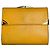 Vintage Givenchy Saffiano Leather Wallet Yellow Silver