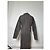 Vintage Issey Miyake gestreiftes Kleid aus Baumwollmischung Schwarz Grau M - Ansicht 15