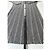 Vintage Issey Miyake gestreiftes Kleid aus Baumwollmischung Schwarz Grau M - Ansicht 9