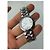 Vintage Courreges Armbanduhr aus Edelstahl Silber Weiß - Ansicht 5