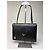 Vintage Givenchy Strukturierte Lederhandtasche Schwarz Gold - Ansicht 13