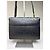 Vintage Givenchy Strukturierte Lederhandtasche Schwarz Gold - Ansicht 14