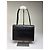 Vintage Givenchy Strukturierte Lederhandtasche Schwarz Gold - Ansicht 2