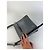 Vintage Givenchy Schultertasche aus glattem Leder Grau Silber - Ansicht 10