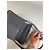 Vintage Givenchy Schultertasche aus glattem Leder Grau Silber - Ansicht 5