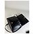 Vintage Loewe Strukturierte Leder-Schultertasche Schwarz Gold - Ansicht 6