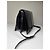 Vintage Loewe Strukturierte Leder-Schultertasche Schwarz Gold - Ansicht 9