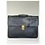 Vintage Givenchy Structured Leather Briefcase Black Gold - view 12