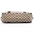 Borsa business Gucci GG Canvas Web beige - vista 3