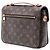 Borsa Louis Vuitton Monogram Pochette Metis Marrone - vista 2
