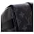 Borsa Keepall Bandouliere 25 Louis Vuitton Monogram Eclipse Reverse Nera Nero - vista 11