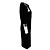 Thierry Mugler Mugler schwarzes Bodycon-Midikleid aus Stretch-Strick mit silbernem Besatz - Ansicht 2