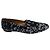 Mocassini bassi Aquazzura Silver Metallic Sequined Argento - vista 2