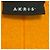 Akris Orange Kaschmir-Strickpullover mit langen Ärmeln und V-Ausschnitt - Ansicht 4