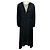 Abito midi Junya Watanabe in tweed nero / grigio e chiffon trasparente
