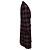 Ermanno Scervino Black / Red / Blue Multi Plaid Double Breasted Mid-Length Wool Coat Multiple colors - view 2