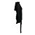 Autre Marque Brandon Maxwell Raina Kleid aus schwarzer Seidengeorgette - Ansicht 2