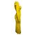 Autre Marque Galvan London Atalanta Figuriertes Strick-Midikleid Chartreuse / Yellow Gelb - Ansicht 2