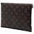 Set Pochette Kirigami Louis Vuitton Monogram Marrone - vista 2
