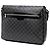 Borsa a tracolla Louis Vuitton Daniel MM Damier Graphite Nera Nero - vista 2