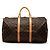 Borsa da viaggio Louis Vuitton Monogram Keepall 50 Marrone