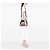 Borsa a secchiello Louis Vuitton Monogram Mini Lin Idylle Noe PM Grigia Grigio - vista 7