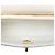 White Chanel CC Quilted Lambskin Top Handle Bag Satchel - view 4