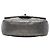 Borsa a tracolla Chanel Mini Rectangular Classic Metallic Caviar Single Flap Grigia Grigio - vista 3