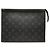 Borsa a Pochette Louis Vuitton Monogram Eclipse Pochette Voyage MM Nera Nero