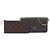 Borsa a tracolla Louis Vuitton Monogram Pochette Felicie Marrone - vista 7