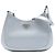 Prada Cleo Schultertasche aus blauem Spazzolato-Leder