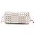 Borsa Tote Louis Vuitton Neverfull GM Damier Azur bianca Bianco - vista 3