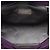 Bolsa de ombro Chanel em nylon acolchoado bubble roxa com aba e corrente acordeão Roxo - vista 4