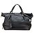 Borsa Satchel Louis Vuitton Monogram Mahina Stellar PM Nera Nero