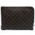 Borsa a Clutch Louis Vuitton Monogram Etui Voyage MM Marrone