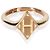 Anello H Gambade in oro rosa Hermès