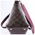 Borsa a mano 2Way Louis Vuitton Hyde Park Damier Ebene Marrone x Viola N41015 Porpora - vista 10
