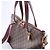 Borsa a mano 2Way Louis Vuitton Hyde Park Damier Ebene Marrone x Viola N41015 Porpora - vista 3