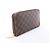 Cartera Louis Vuitton Zippy Damier Ebene en Brown N60003 Castaño - vista 3