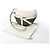 Borsa a tracolla LOEWE Gate Small in White x Green Bianco - vista 13