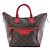 Borsa Louis Vuitton Tournelle PM Monogram Canvas in Brown x Red M44027 Rosso