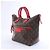 Borsa Louis Vuitton Tournelle PM Monogram Canvas in Brown x Red M44027 Rosso - vista 2