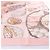 Hermès Carré 90 "Rocaille shells" Seidentuch in Rosa Pink - Ansicht 7