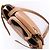 mala de mão 2Way Small em couro granulado macio com fivela Prada, Brown 1BA418 Marrom - vista 6