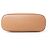 mala de mão 2Way Small em couro granulado macio com fivela Prada, Brown 1BA418 Marrom - vista 9