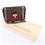 Borsa a tracolla Louis Vuitton Vavin PM Damier Ebene in Brown x Burgundy N40109 Bordò - vista 15